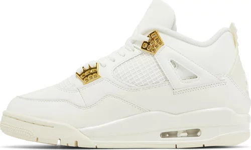 Air Jordan 4 Retro 'Sail Metallic Gold' Wmns