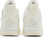 Air Jordan 4 Retro 'Sail Metallic Gold' Wmns